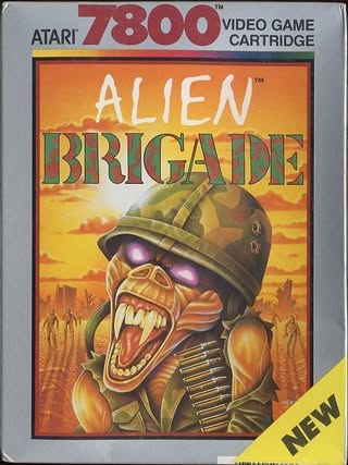 Portada de Alien Brigade
