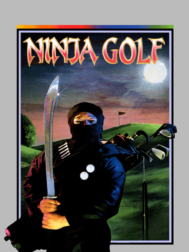 Portada de Ninja Golf