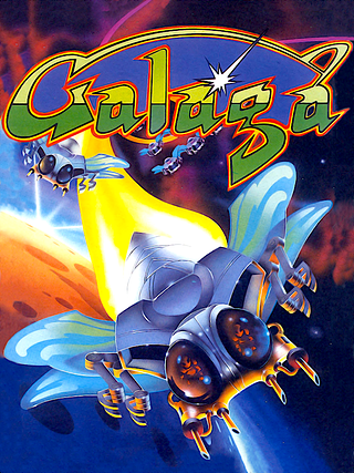 Portada de Galaga