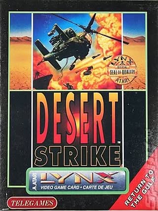 Portada de Desert Strike