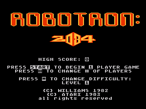 Robotron: 2084
